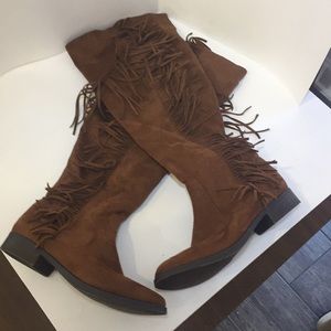 Soda over knee boots